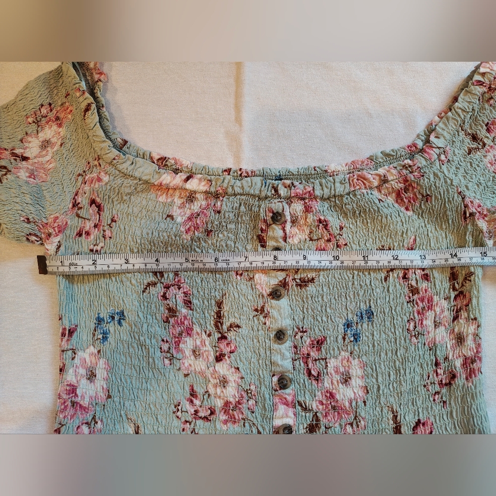 NWOT Street Wear Society Floral Off-Shoulder Dress - Picture 6 of 9